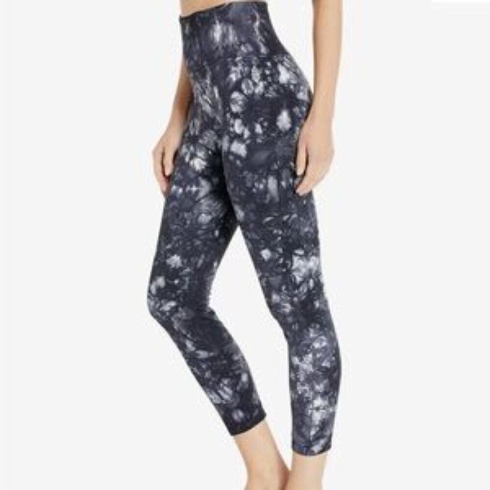 FP Movement Tie Dye Legging Medium/Large Purple/White